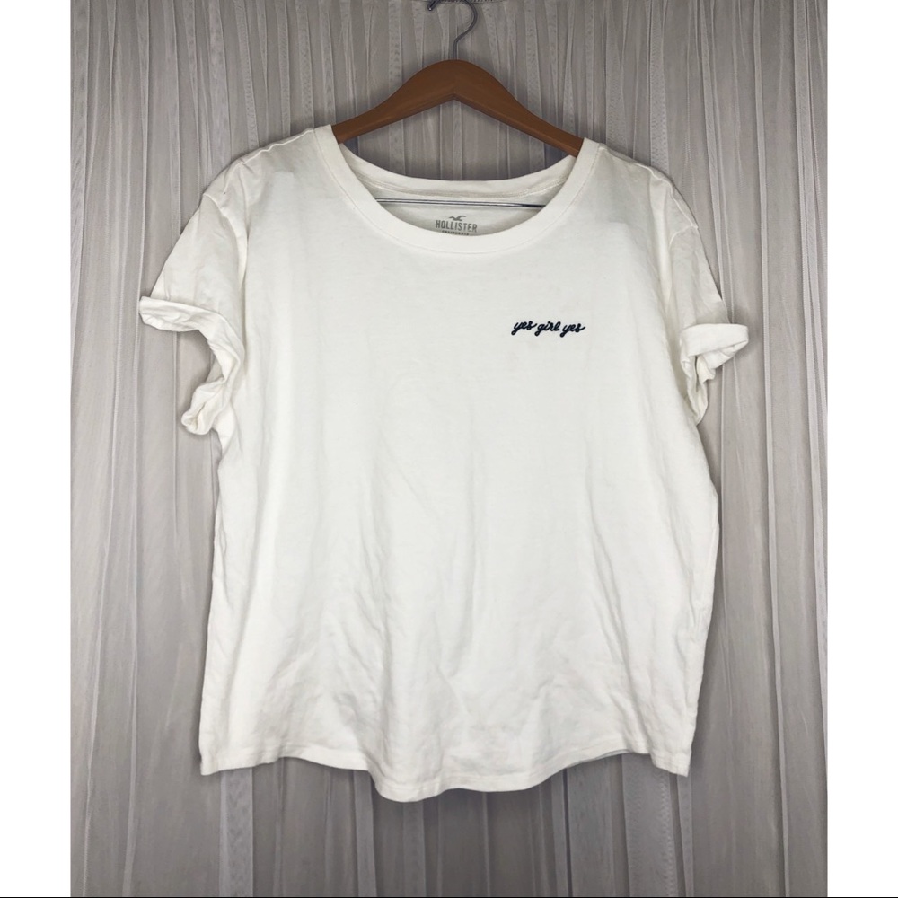 Hollister Embroidered TShirt